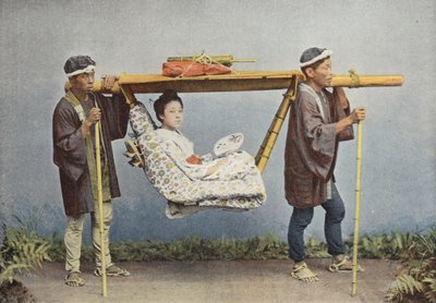 Kago, rejsestol fra Japan af European Photographer